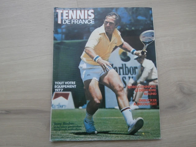 Tony Roche Autograph TONY ROCHE, VINTAGE 1977 Tennis Magazine, Collector (Jt29) EUR 19,99 ...