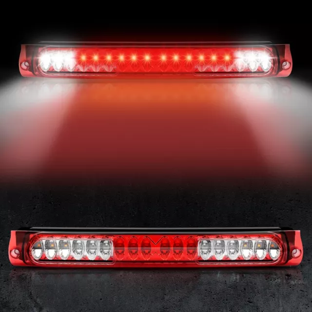 For 1997-2003 Ford F-150 Red Lens LED 3rd Third Brake Light Rear Tail Lamp