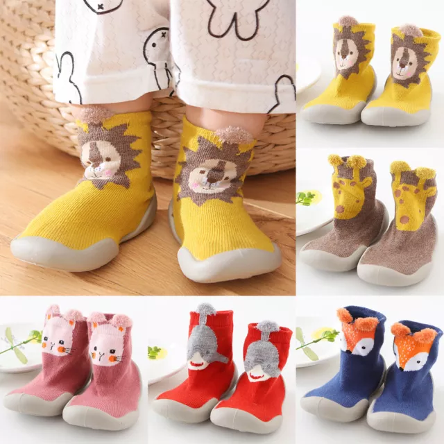 Pantofole antiscivolo bambini bambina ragazzi bambini calze cotone scarpe calde inverno