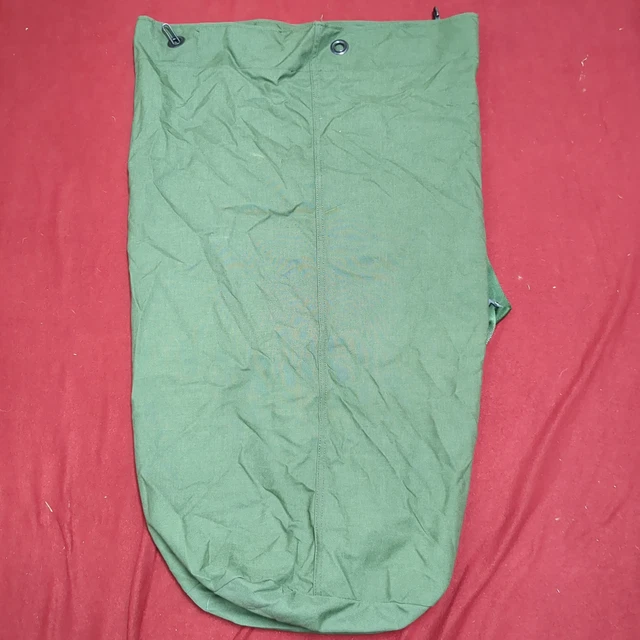US Military Issue Locking Top Load Nylon Carrying Seabag w Straps Duffle (dfl11)