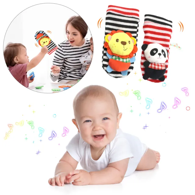 Go Pro Max Baby Rattle Socks For Girls Boys Pet Set Baby Wrist Rattles And Foot