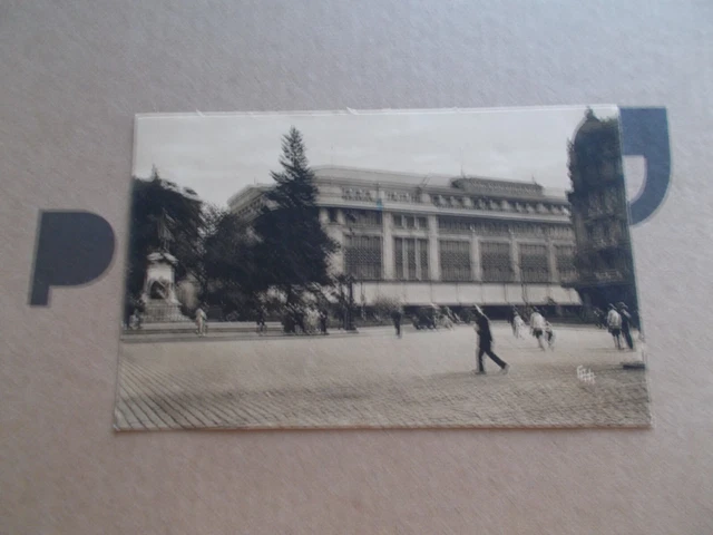 Cpa 54 Nancy  Meurthe Et Moselle La Place Thiers Les Magasins Reunis Tres Animee