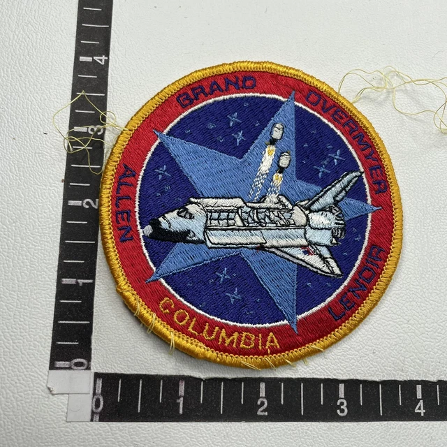 Vtg Space Shuttle Columbia STS-5 NASA Patch 19TS