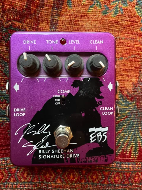 EBS Billy Sheehan Signature Drive (Bass Distortion + Compressor)