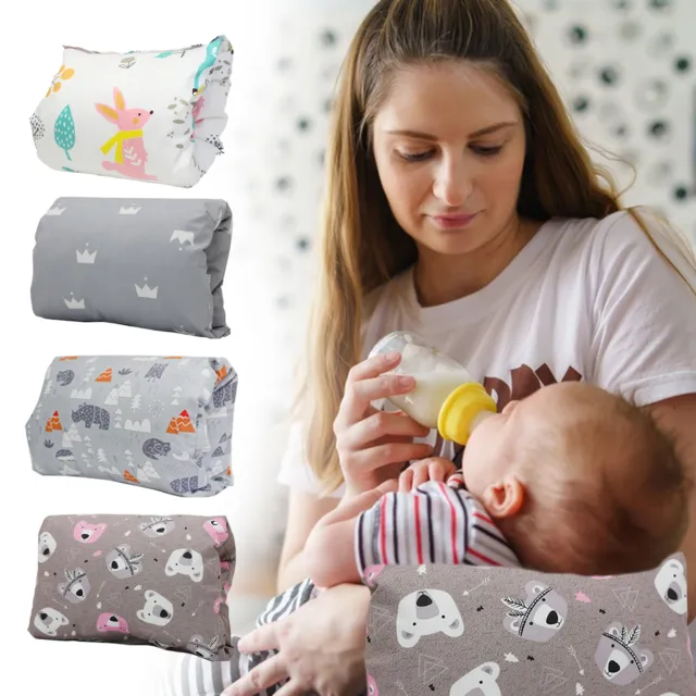 Arm Pillow for Breastfeeding Soft Comfortable Cradle Cartoon Pattern Baby