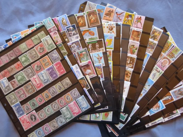 495 diff Grenada, Grenadines 1880s to 1980s, mint & used, huge variety -see pics