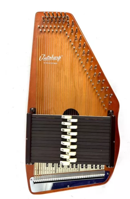 Vintage Oscar Schmidt Autoharp 36 strings 15 Chords with case!