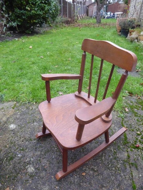 Antique childs online rocking chair prices