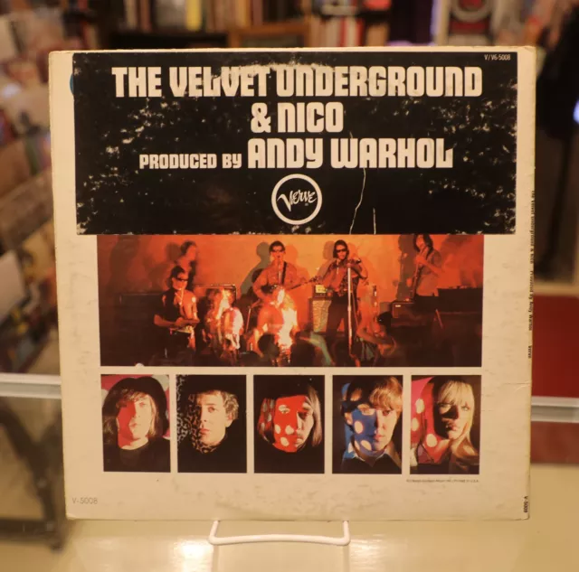 Velvet Underground Nico Andy Warhol Banana, EMERSON LAWSUIT THREAT STICKER Rare!