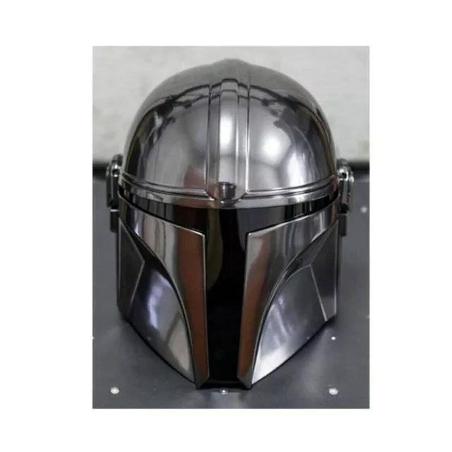 Mandalorian Helmet Star wars 1:1 Hard Helmet Replica Medieval Steel Armor Helmet