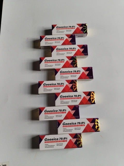 Crème Tatouage Lot De 10 Goosica