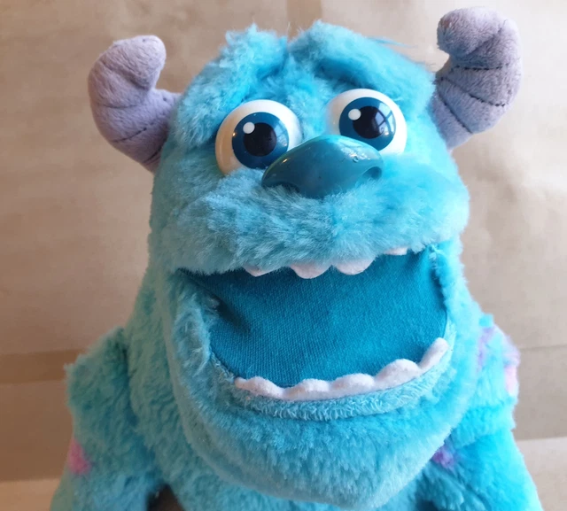 DISNEY PIXAR PLUSH Monster University Sully Soft Toy Makes Faces £2.99 PicClick UK