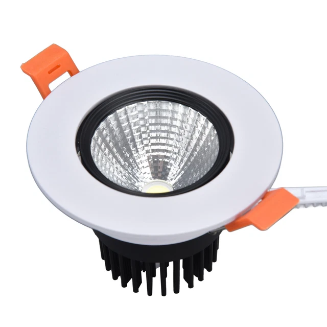 COB Ceiling Light 630lm Stable Adjustable Dimmable Soft Light LED COB Downlight