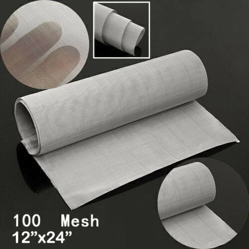 Stainless Steel Air Vent Woven Wire Mesh Filter Screen Filtration Cloth Sheet