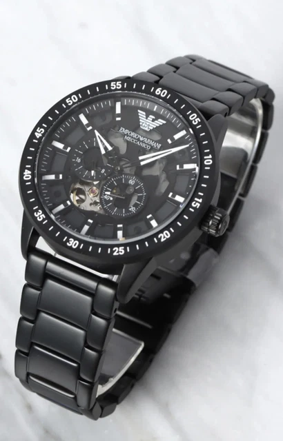 EMPORIO ARMANI AR60054 Orologio automatico Meccanico, risparmio 410 ...