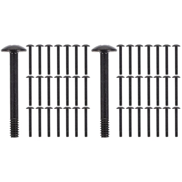 60 pcs Steel Screws For Computer Fan Screw Set Screw For Case Fan