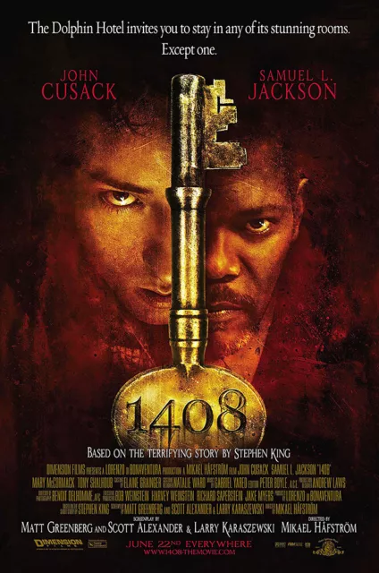 1408 John Cusack Samuel L Jackson Movie Premium POSTER MADE IN USA - PRM785