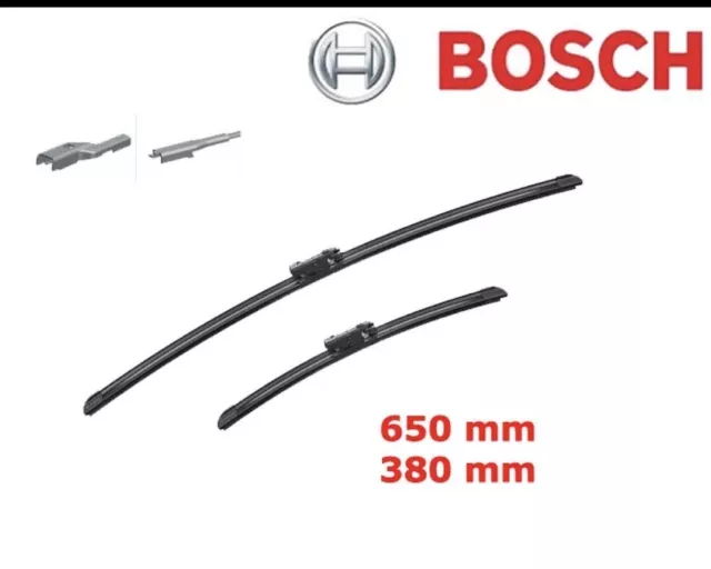 Kit 2Pz Spazzole Tergicristallo Gomma Bosch 3397007466 Aerotwin 65 38 Cm Am466S