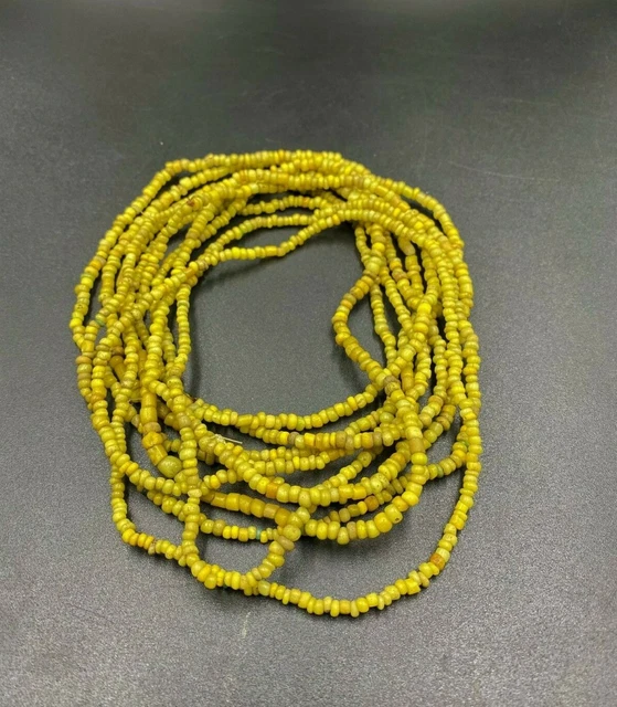 Old Ancient Antique Glass Beads From Ancient Pyu culture period  from Burma 3