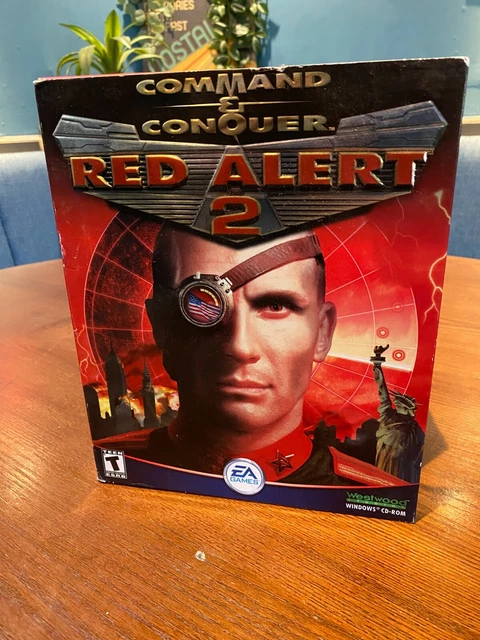 EA GAMES COMMAND & Conquer Red Alert 2 Big Box PC Game 2000 - Sealed £ ...