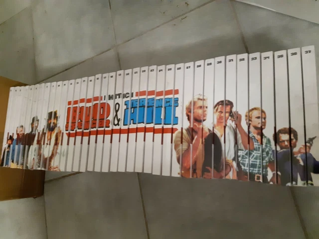 37 DVD I Mitici Bud Spencer Et Terence Hill Série Complet Gazzetta Smiles 2021