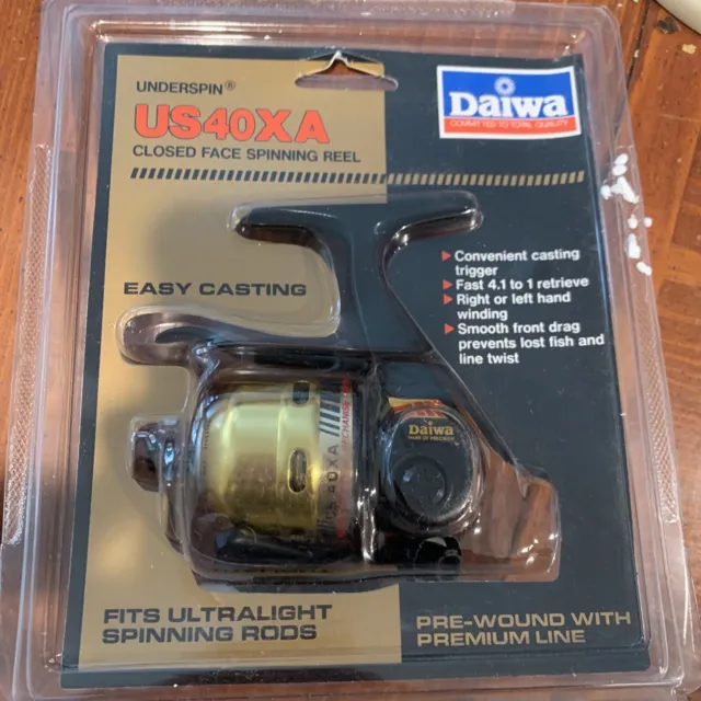 VINTAGE FISHING DAIWA Ultra Light Spinning Reel~GS 10~Gold  Series~Box/Instruc $18.95 - PicClick