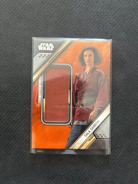 Tala Durith 05/50 Orange Relic Star Wars Obi Wan Kenobi Topps