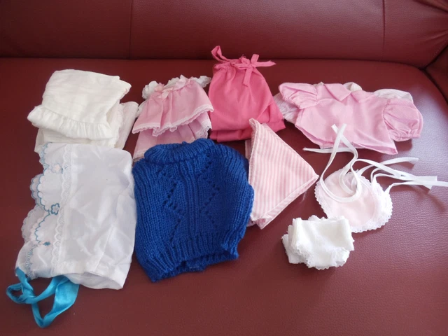 lot de 10 vêtements de poupée BELLA