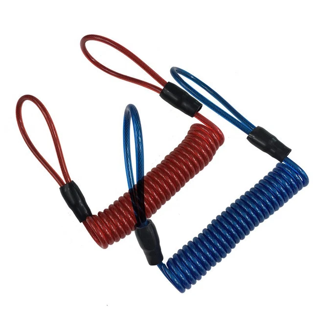 Longe de corde anti-voleur avec longueur extensible 120 cm pour verrouillage de