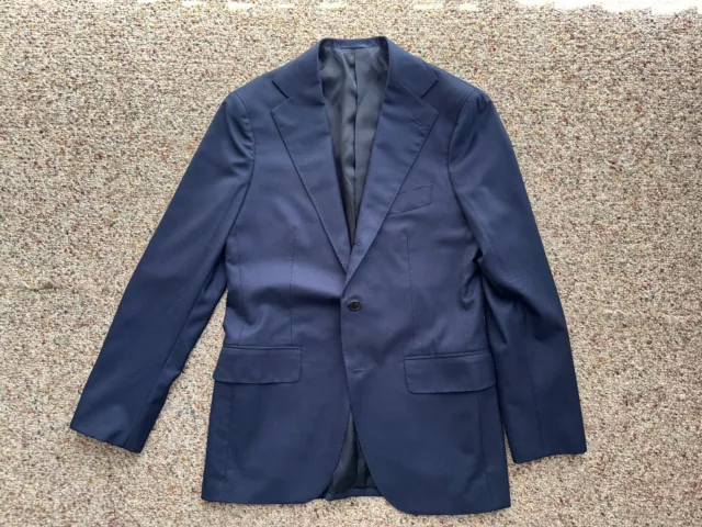 Cavour Luxury Suit in Navy S180s | Size US 36 | FITS LIKE SUITSUPPLY