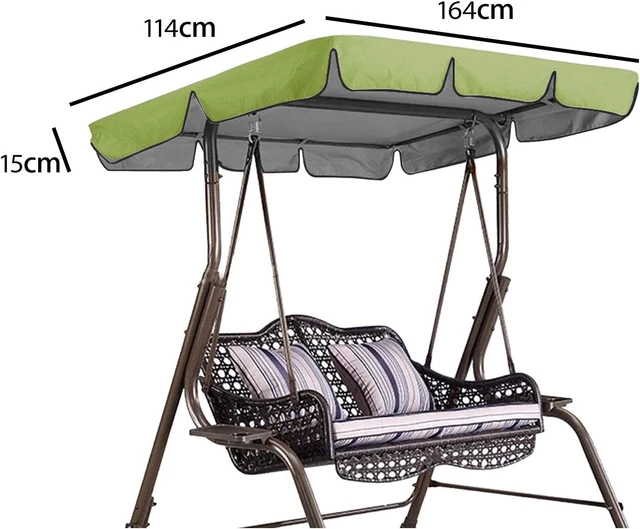 Helicopter swing chair replacement spare textilene seat base online