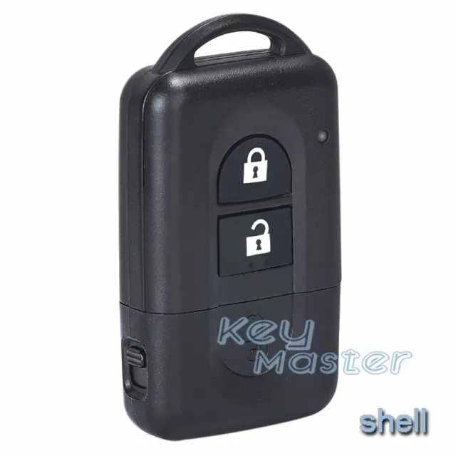 Replacement Flip Remote Key Shell Case for Nissan Xtrail Qashqai Pathfinder
