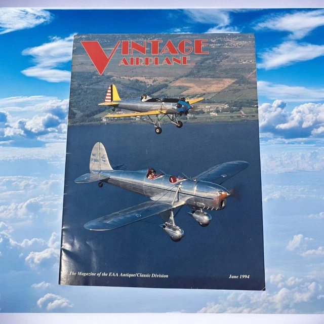 Retro Classig VINTAGE AIRPLANE 1994 – Magazine – Aviation / Flying £6.75 - PicClick UK