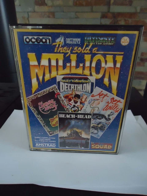 Unite centralde amstrad cpc 464 avec notice et jeux - Ordinateurs