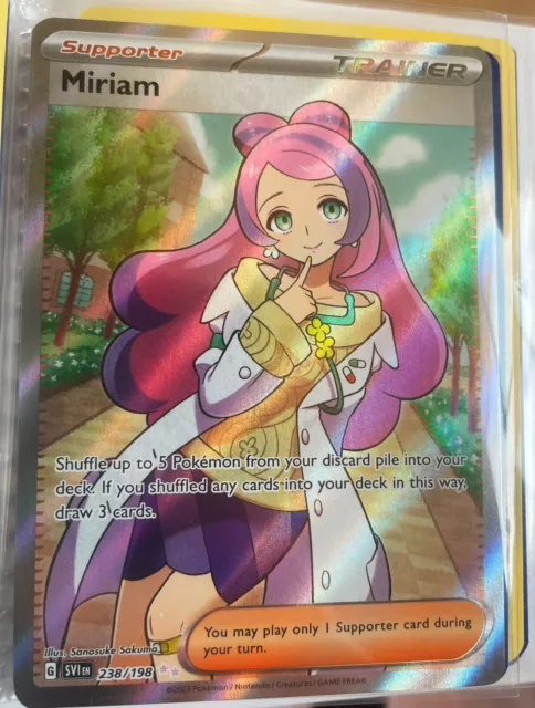 Koraidon EX GOLD 254/198 Scarlet & Violet Pokemon Card NM in hand
