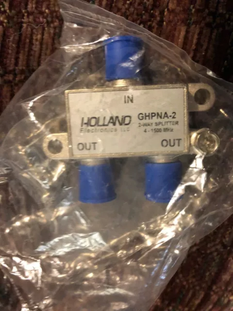 Holland 2-Way IPTV Coaxial Splitter