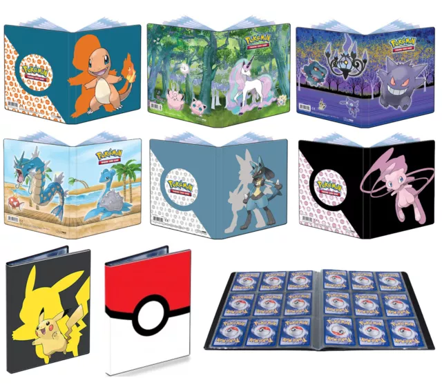 Ultra Pro Pokemon Kartenordner Handelskarten Album Portfolioordner A4/A5 Grösse