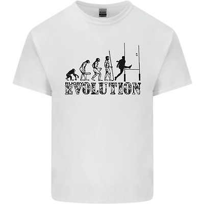 Evolution of Rugby Player Union Funny Kids T-Shirt Childrens