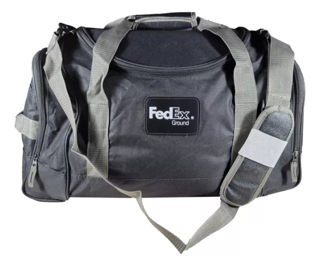 FedEx Ground Duffel Gym Athletic Travel Bag with Storage for Wet Items & Shoes