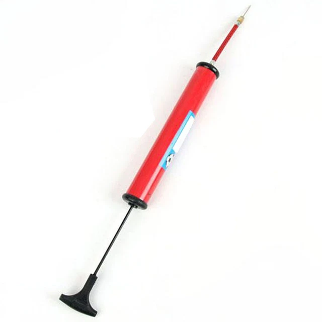 SPORTS BALL PUMP with Pin Needle Inflator for Basketball Football Ball ...