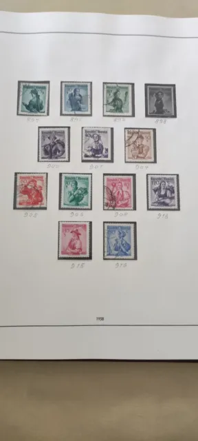 Safe Album 56 Seiten Sammlung Briefmarken Österreich aus einem Nachlass