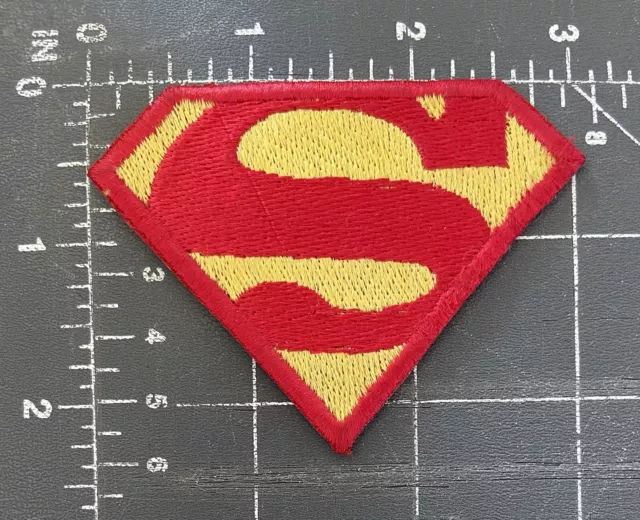 Superman S Logo Bouclier Patch Dc Comics Universe Clark Kent Kal-El Musclée Man