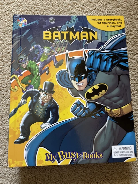 BATMAN MY BUSY Book 10 Figures, Playmate Book 2012 £5.93 - PicClick UK