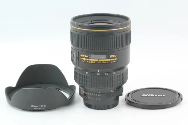 [Near MINT+5 w/Hood] Nikon AF-S AFS Nikkor 17-35mm f/2.8 D IF ED Lens From JAPAN