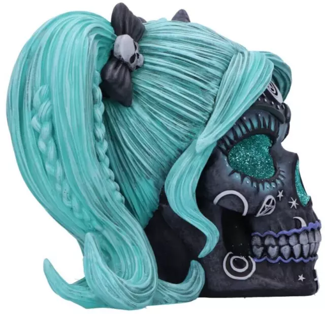 Drop Dead Gorgeous Cute and Cosmic Witchy Doll Skull Nemesis Now 19.5cm 3