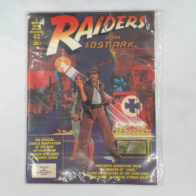 RAIDERS OF THE LOST ARK Marvel Super Special #18 Newsstand Indiana Jones Comic