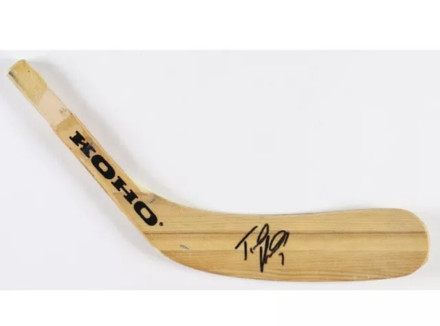 Trent Hunter Signed Koho Hockey Stick Blade (Beckett)