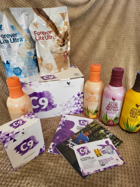 NEW CLEAN 9 - Forever Living C9 Aloe Mango/Berry/Plain- Vanilla ...