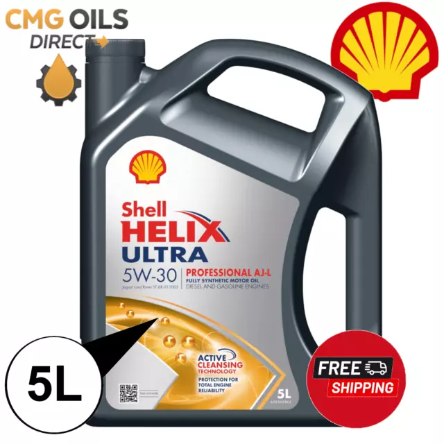 Shell Helix Ultra  Professional 5W-30  *C1 * Aj-L * Synthetic * St Jlr 03 5005 *