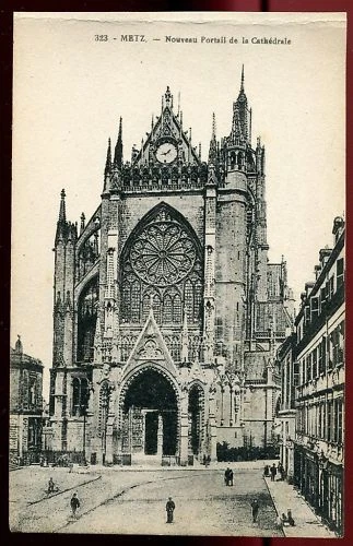 Cpa Metz New Cathedral Portal
